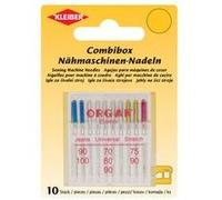 KLEIBER Aiguilles à machine à coudre, boîte combinée de 10 G