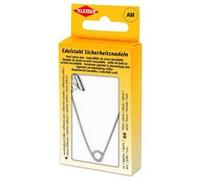 KLEIBER Boite 60 Epingles de sûreté, couleur: argent, boîte métal Argent G