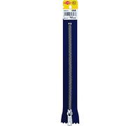 Kleiber + Co.GmbH 69823 Fermeture Éclair avec rail en métal Bleu foncé 3 x 18 x 5 mm