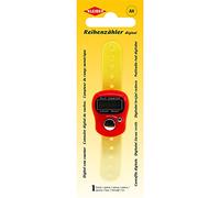 Kleiber + Co. GmbH 69986 Compteur de Rangées Numérique Plastique Rouge 10,5 x 2,8 cm
