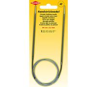 Kleiber + Co. GmbH Aiguille à tricoter circulaire, métal, gris, 3,5 mm