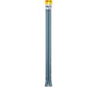 Kleiber + Co.GmbH Fermeture éclair 69839 - Avec glissière en plastique - Gris - 2,5 cm x 30 cm - 4 mm