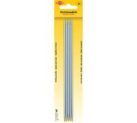 Kleiber + Co. GmbH Knitting NeedlesStockings, Metal, Gray, 20 cm x 3 mm