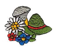 Kleiber Écusson thermocollant avec Edelweiss 4 x 3,5 cm