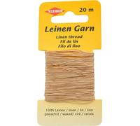 KLEIBER Fil de lin 20 m beige ciré
