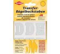 KLEIBER Lettres de transfert thermocollantes, 35x30 mm,blanc G
