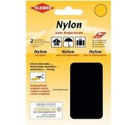 KLEIBER Lot de 2 patchs de réparation nylon imperméable autocollant 100x120 mm noir Noir G