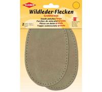 Kleiber Patch À Coudre En Daim, 125 X 100 Mm, Beige