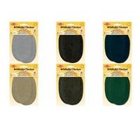 KLEIBER Patch à coudre en daim, 125 x 100 mm, beige G