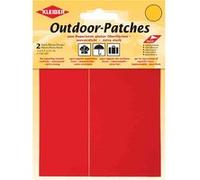 KLEIBER Patch d'extérieur, autocollant, 65 x 120 mm, rouge Rouge G