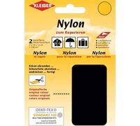 KLEIBER Patch en nylon autocollant noir 2 pièces
