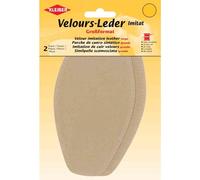 Kleiber Patch Imitation Cuir Velours, 185x95 Mm, Sable