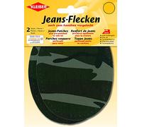 Kleiber Patch réparation Pantalons, Camouflage Ovale/Vert