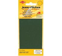 KLEIBER Patch thermocollant 170x150 mm olive 100% coton - découpable lavable 40°C