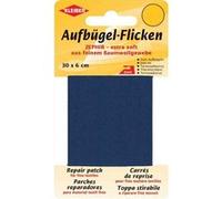 KLEIBER Patch thermocollant Zephir, 300 x 60 mm, bleu foncé Bleu G