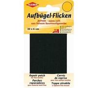 KLEIBER Patch thermocollant Zephir, 300 x 60 mm, noir Noir G