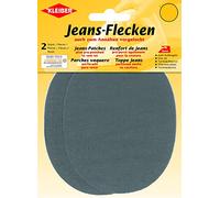 Kleiber Patchs Denim réparation Jeans, Gris