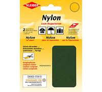 Kleiber Patchs de réparation en nylon autocollants imperméables Vert olive
