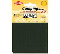 Kleiber Patch de réparation 10 x 12 cm – nylon autocollant imperméable style toile – Kaki