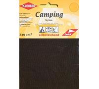 Kleiber Patchs autocollants style toile nylon imperméables Marron