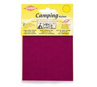 Kleiber Patchs Style Toile Nylon imperméables Autocollants, Rouge foncé