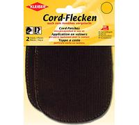 Kleiber Patchs thermocollants ou à Coudre pour Coudes et Genoux, Marron, 2 par Pack