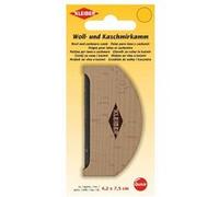 KLEIBER Peigne en Bois pour Laine et Cachemire Marron 4,2 x 7,5 cm Marron G