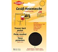 Kleiber Remplacement thermocollant Poche arrière, Noir