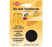 KLEIBER Poche de remplacement de pantalon, noir Noir G