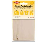 Kleiber Poche De Sécurité Anti-Vol, 140 X 200 Mm, Écru
