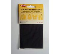 Kleiber Poche de sécurité anti‑vol 140 x 200 mm Noir