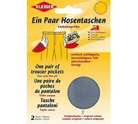 Kleiber Poches de Pantalon thermocollantes Remplacement, Gris foncé