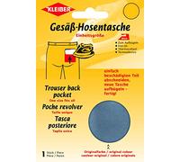 Kleiber Remplacement thermocollant Poche arrière, Gris foncé