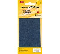 Kleiber Renfort de jeans 342-01 17 x 15 cm 100% coton bleu foncé lavable en machine