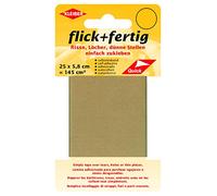 Kleiber Ruban de réparation en nylon autocollant rapide Beige 145 cm²