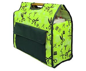 Kleiber Sac à Main en Bois pour Machine à Coudre Vert 45 x 45 x 21 cm