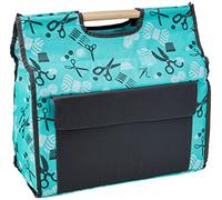 Kleiber Sac pour machine à coudre 430 x 210 x 410 mm turquoise/gris