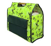 Kleiber Sac à main en bois pour machine à coudre vert 45 x 45 x 21 cm