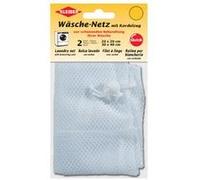 KLEIBER Set de 2 filets à linge, à cordon de serrage, blanc Blanc G