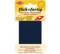 Kleiber Ruban nylon de réparation 145 cm autocollant rapide Bleu marine