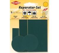Kleiber Set Patchs Autocollant Nylon Pour Réparer Vêtements, Vert
