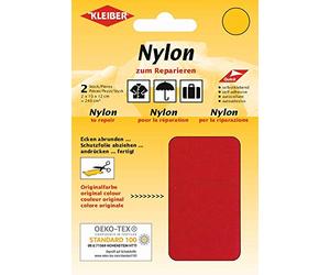 Kleiber Tissu Autocollant Nylon pour réparer, Rouge