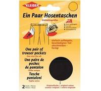 Kleiber Poches de pantalon thermocollantes - 1 paire 05 schwarz