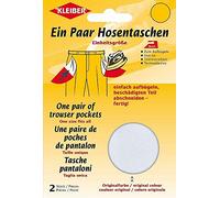Kleiber Poches de remplacement pour pantalon – Paire – blanc