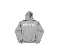 Kleidermafia Sweat-shirt 'Oversize Made in Hell Hoodie - Anthracite' anthracite, Taille XS
