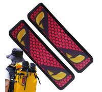 Kleidungs-Aufnäher 2 Stück selbstklebender dekorativer Oxford-Stoff | Tragbarer Schlangen-Auge-Kleidungs-Aufnäher Für Bekleidung, Helme, Hunde-Westen Und Taschen