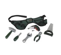 Klein 8493 Ceinture à outils Bosch avec visseuse Ixolino | Visseuse avec fonctions électoniques et embouts interchangeables | Nombreux accessoires | Dimensions : 76 cm x 24 cm x 4,5 cm | Dès 3 ans