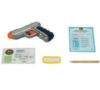 Klein - 8801 - Accessoire - Déguisement - Set de Policier sur Carte avec Pistolet à Eau - 5 Pièces