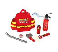 Sac à dos de pompier avec 6 accessoires dont 1 lampe torche avec fonction lumineuse - KLEIN - 8900