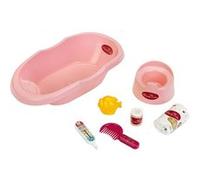 Theo Klein 1647 Baby Coralie Set Baignoire | pour poupées Jusqu''à 35 cm | Jouet pour Enfants à partir de 3 Ans